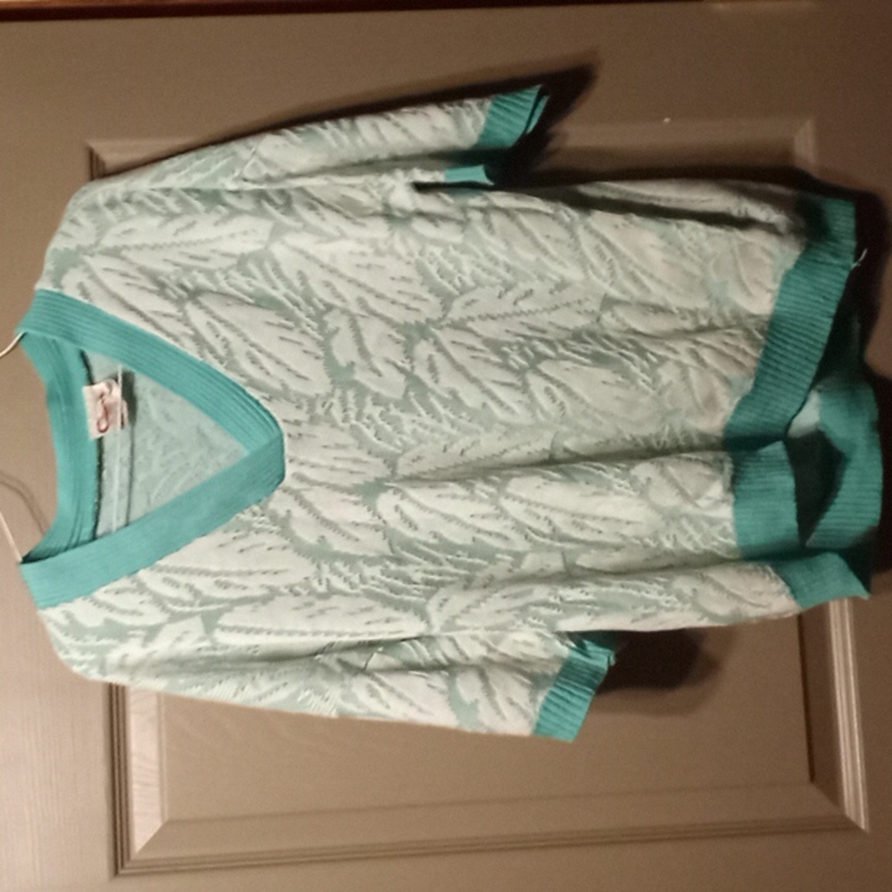 Short sleeved sweater